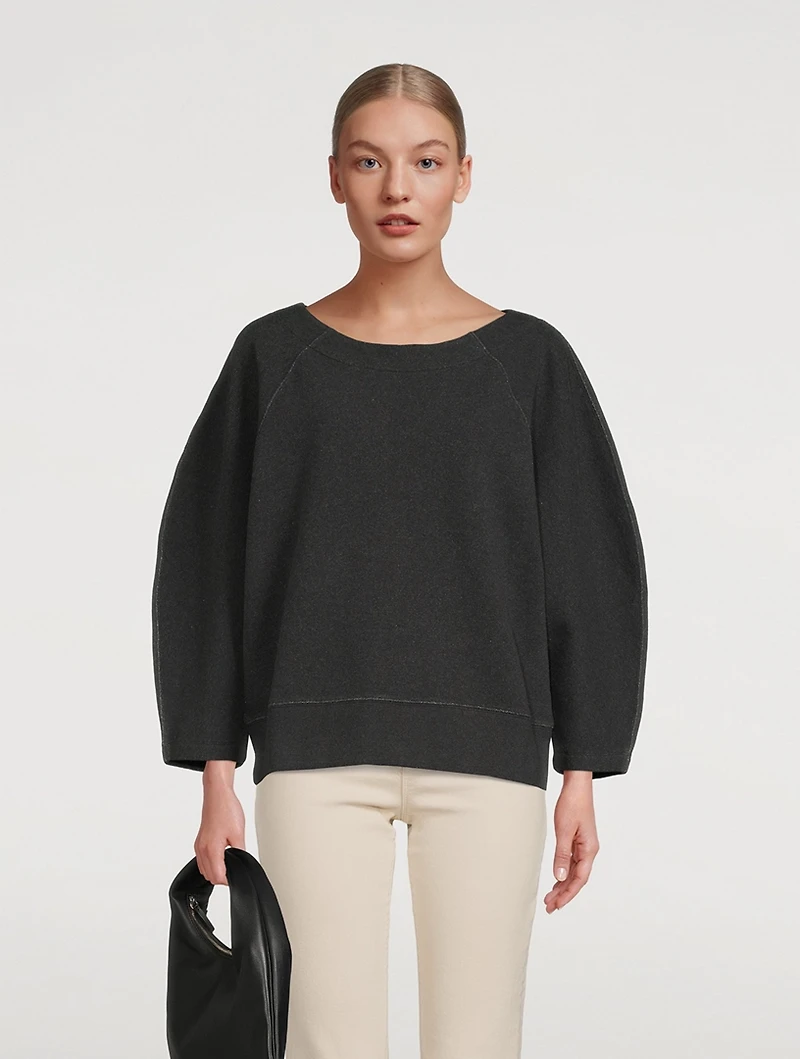 Blake Organic Cotton Raglan Sweatshirt