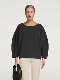 Blake Organic Cotton Raglan Sweatshirt