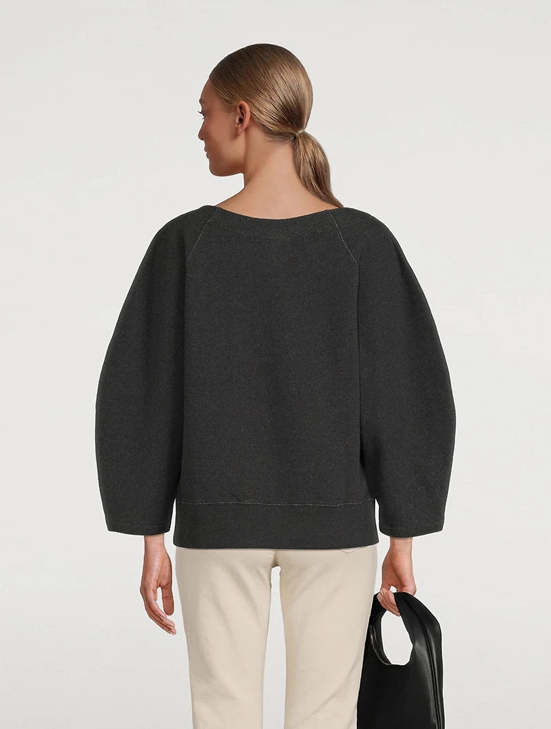 Blake Organic Cotton Raglan Sweatshirt