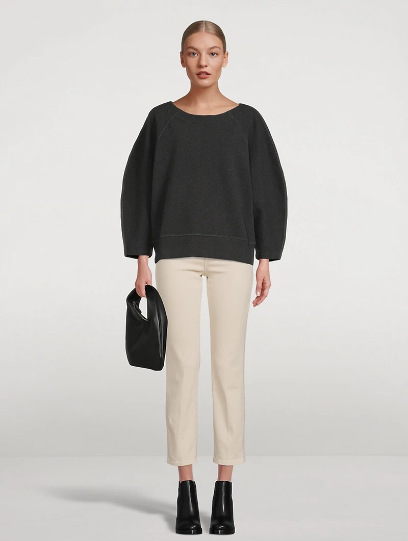 Blake Organic Cotton Raglan Sweatshirt