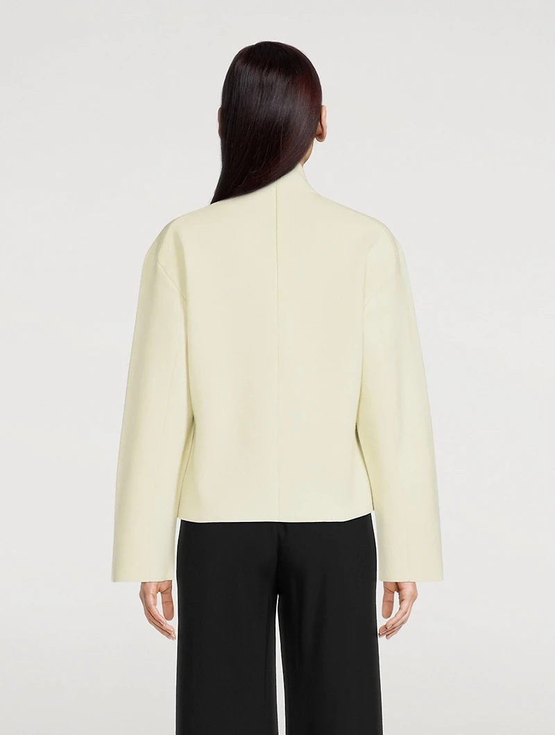 Delara Cashmere Bell-Sleeve Top