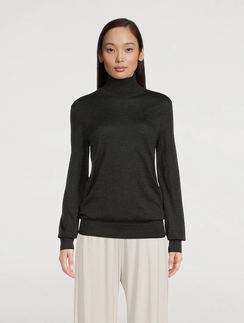 Demme Cashmere And Silk Turtleneck
