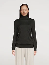 Demme Cashmere And Silk Turtleneck