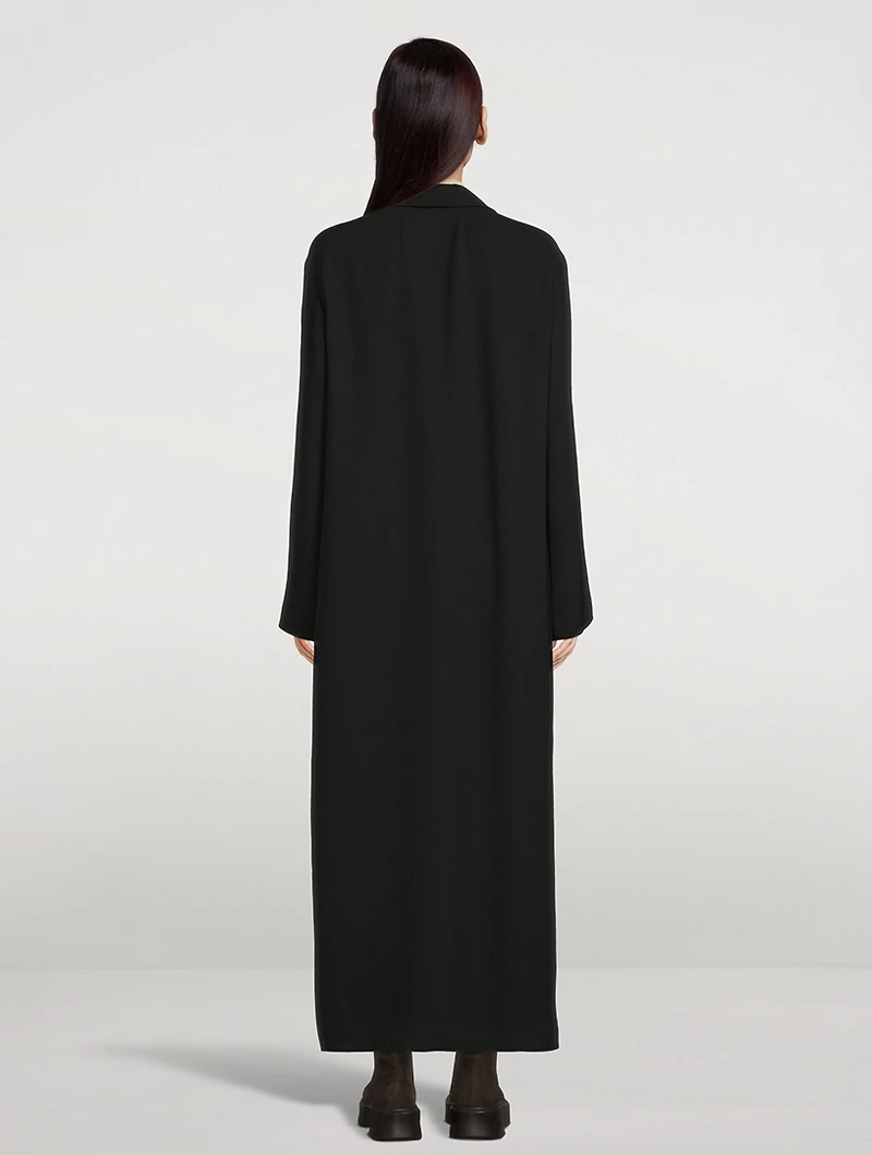 Marjo Silk Cady Shirt Dress