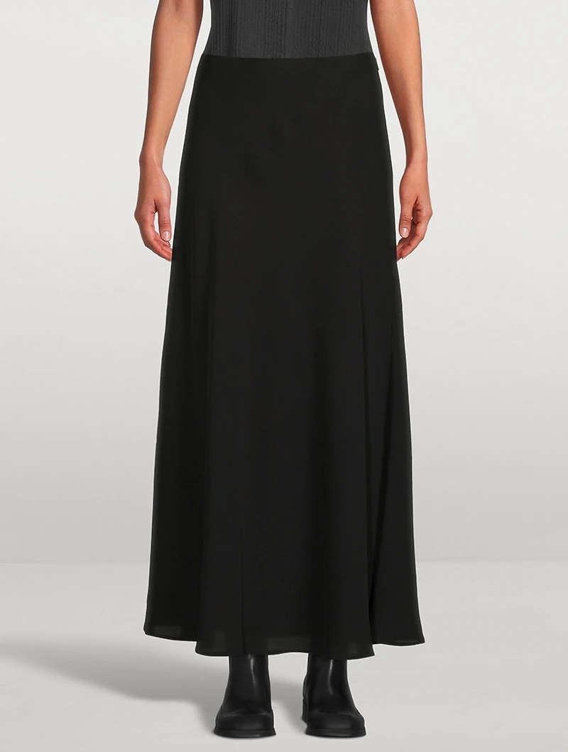 Kaddu Silk Maxi Skirt