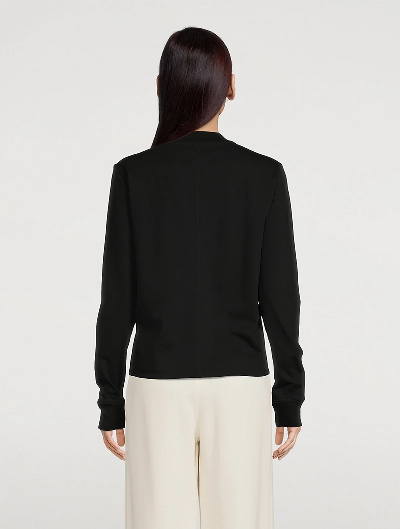 Drecan Long-Sleeve Cotton T-Shirt