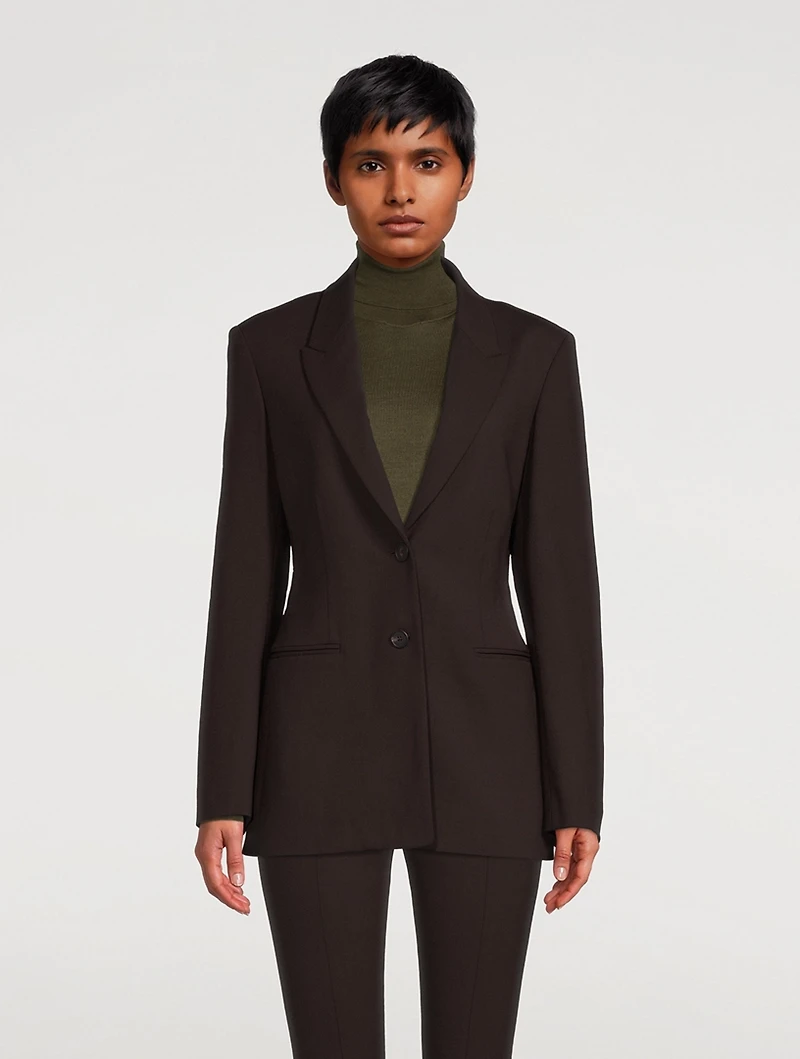 Hilo Single-Breasted Blazer