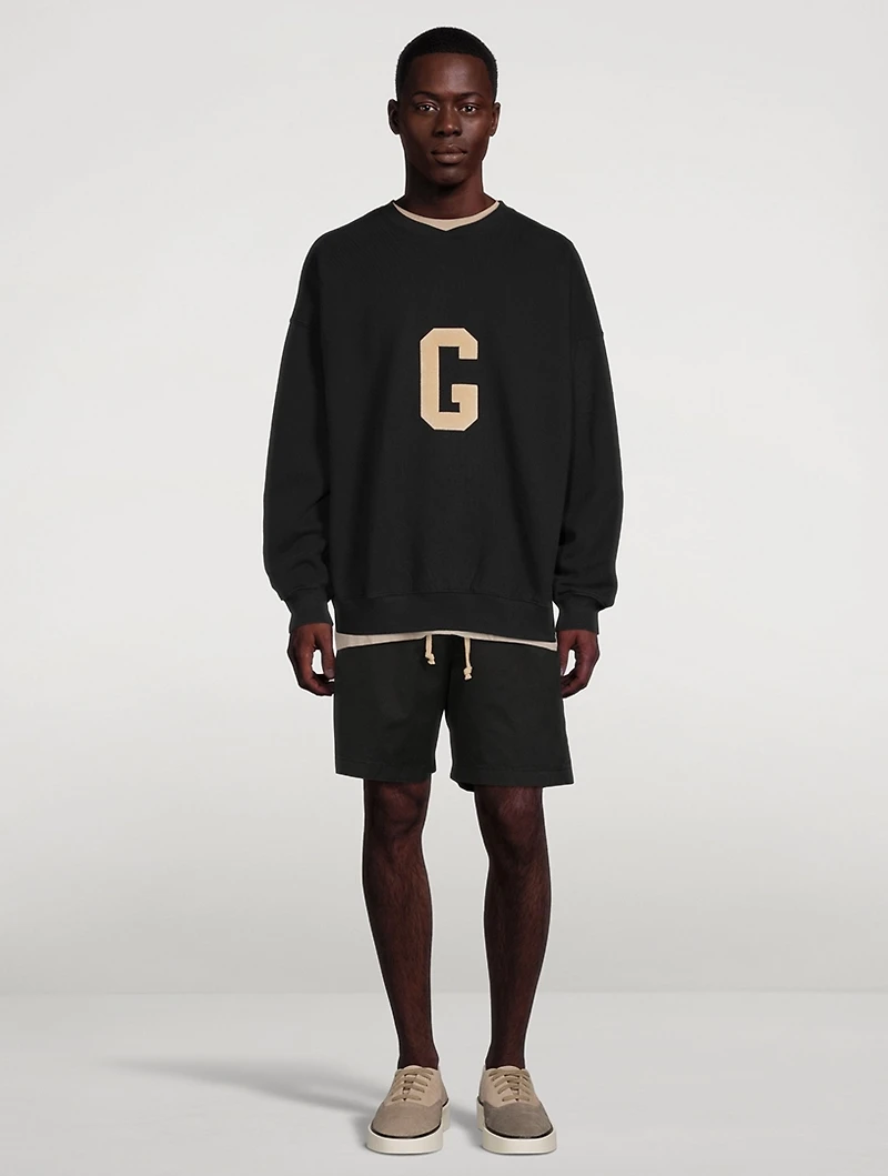 Drawstring Pleated Shorts