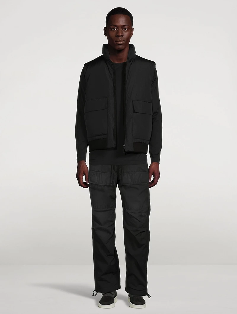 Reversible Down-Filled Vest