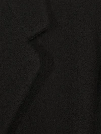 Boucle Wool Overcoat