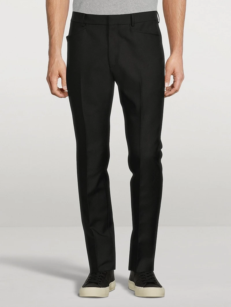 Atticus Active Shetland Wool-Blend Pants