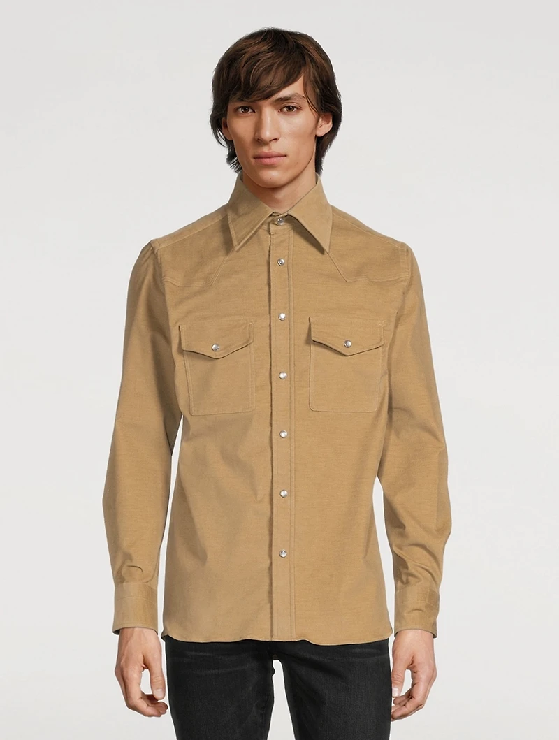 Velvet Western Shirt