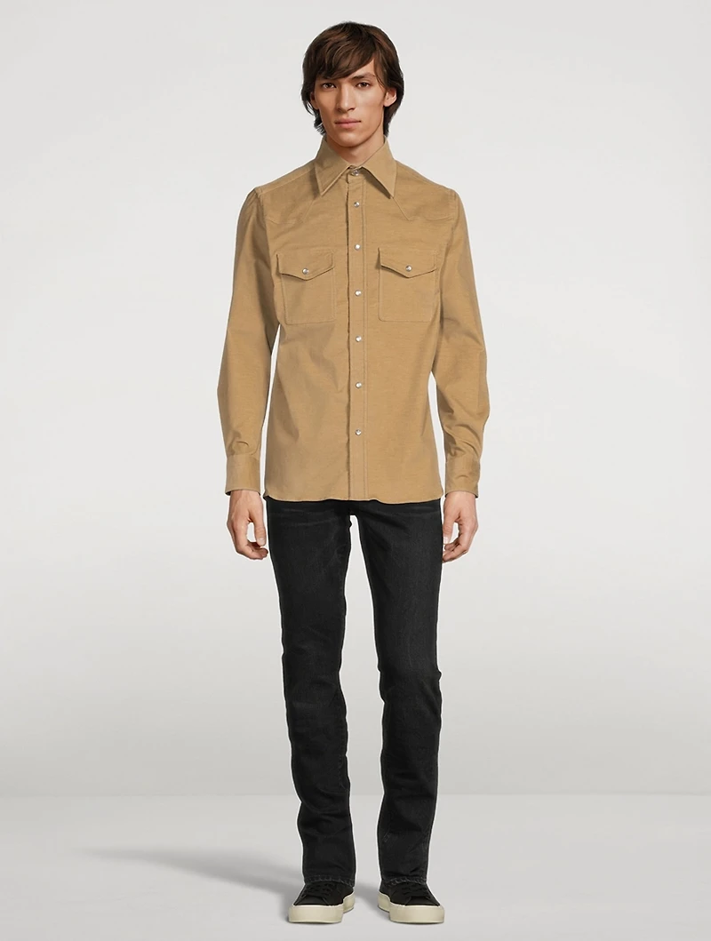 Velvet Western Shirt