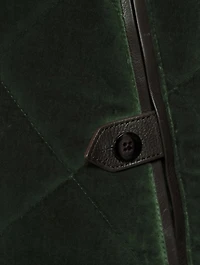Velvet Quilted Jacket
