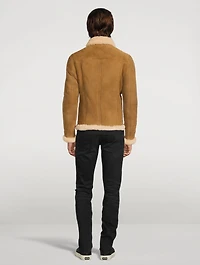 Suede Shearling Jacket