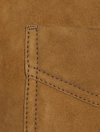 Suede Shearling Jacket