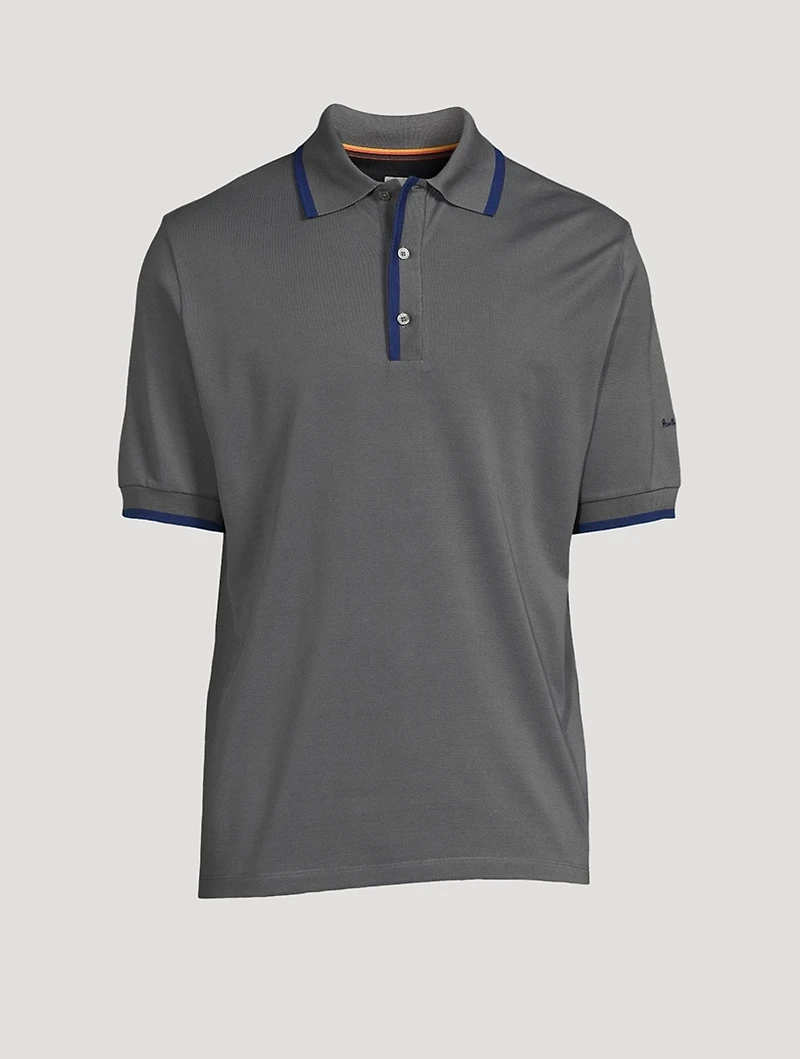 Gents Cotton Short-Sleeve Polo Shirt