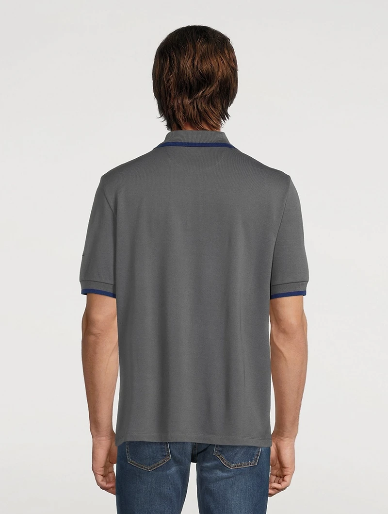 Gents Cotton Short-Sleeve Polo Shirt