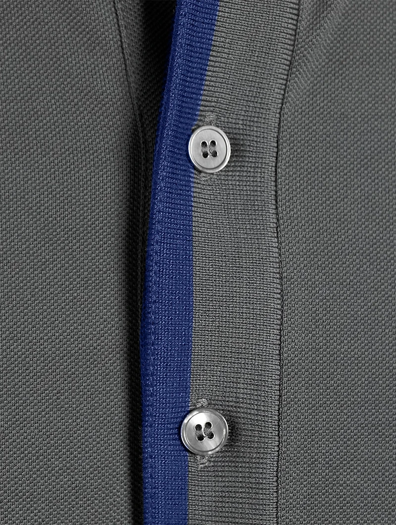 Gents Cotton Short-Sleeve Polo Shirt