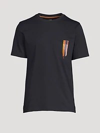Painted Stripe Pocket T-Shirt