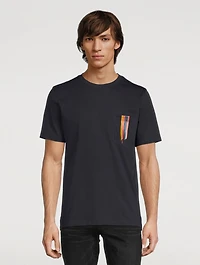 Painted Stripe Pocket T-Shirt