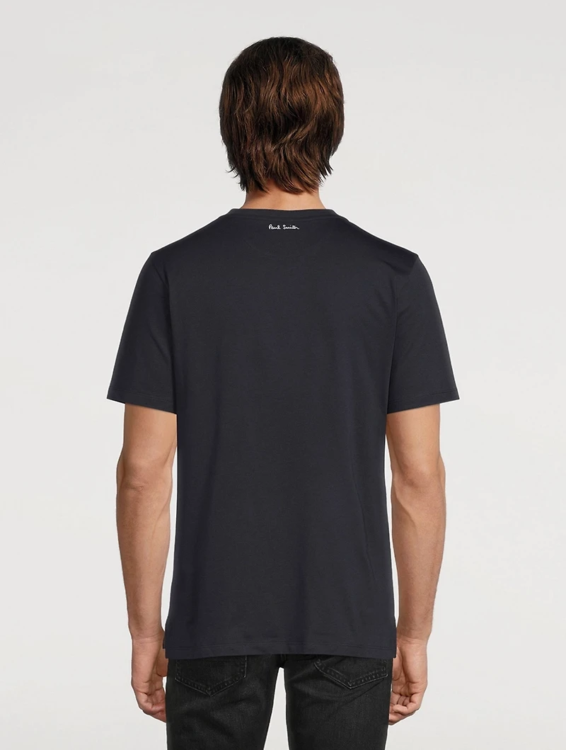 Painted Stripe Pocket T-Shirt