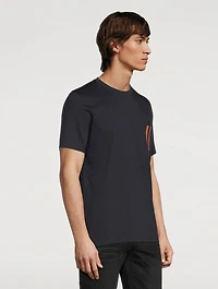 Painted Stripe Pocket T-Shirt