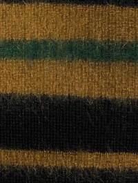 Wool And Mohair-Blend Stripe Sweater