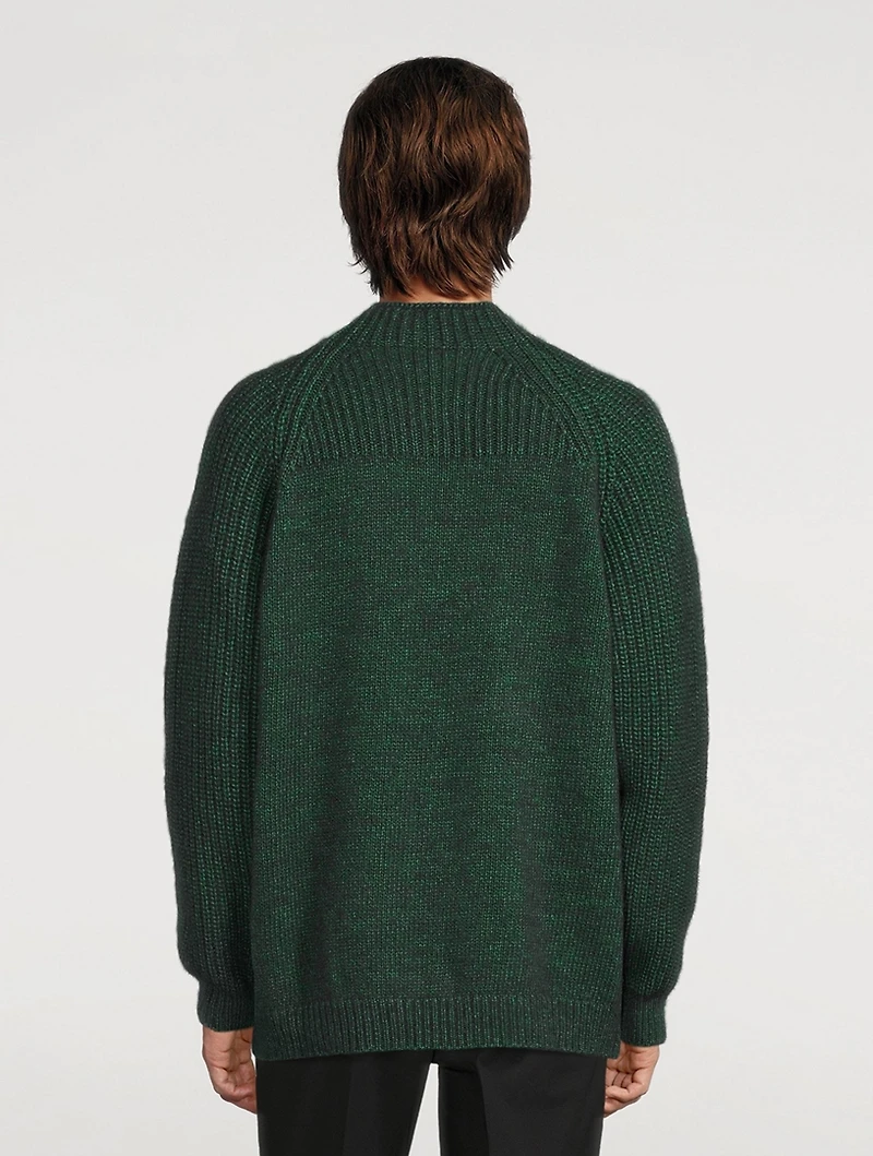 Cotton Alpaca And Wool Sweater