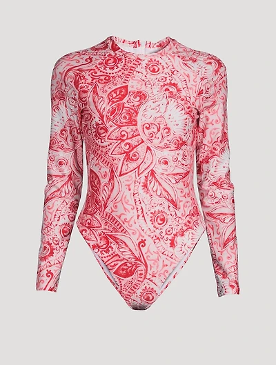 Reese Rashguard One-Piece Swimsuit