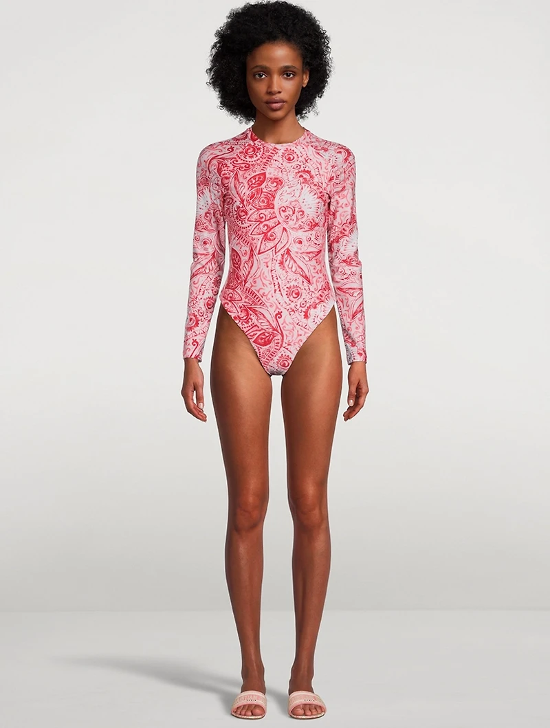 Reese Rashguard One-Piece Swimsuit