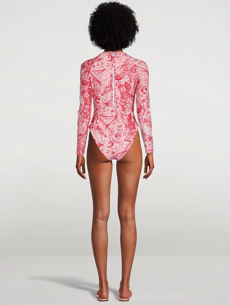 Reese Rashguard One-Piece Swimsuit