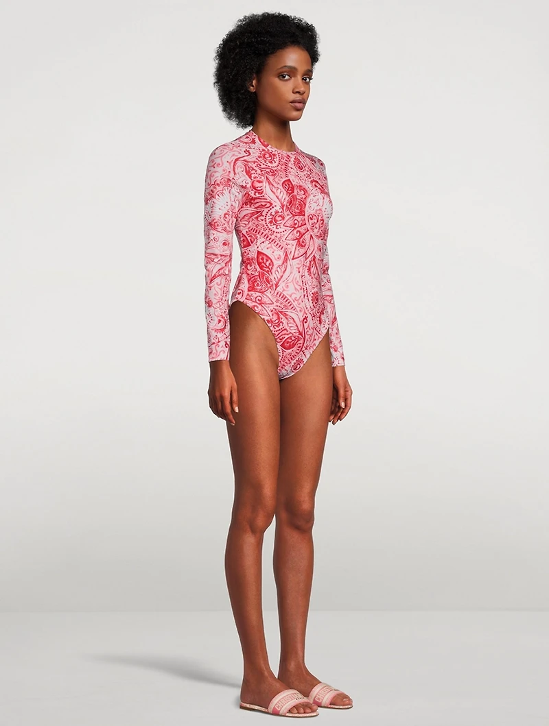 Reese Rashguard One-Piece Swimsuit