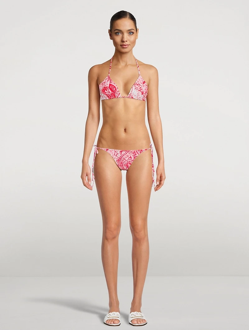 Rae Bikini Top Paisley Print