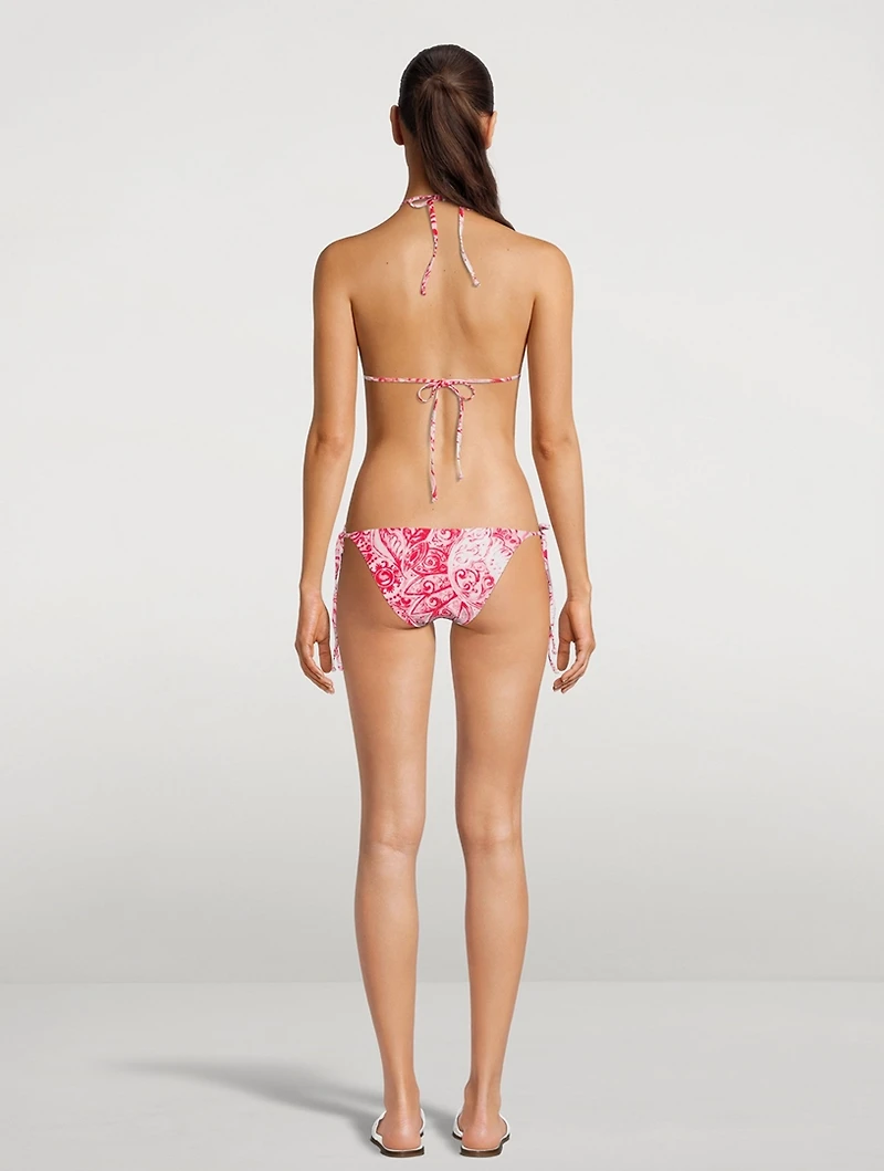 Rae Bikini Top Paisley Print