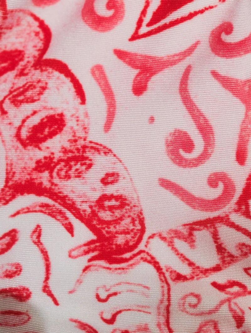 Rae Bikini Top Paisley Print