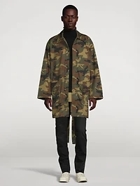 Military Coat With Belt