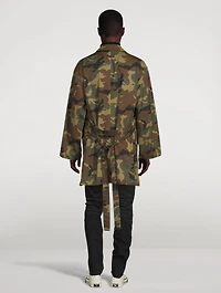 Military Coat With Belt