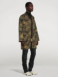 Military Coat With Belt