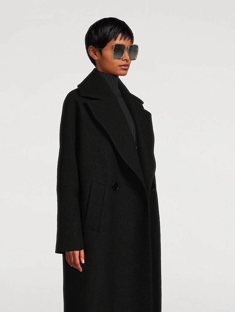 Square Sunglasses With Chain