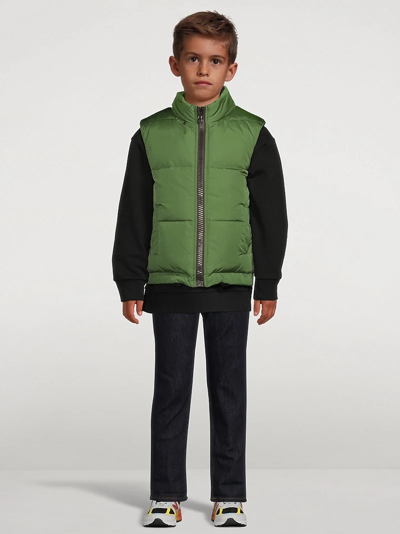 Kids Reversible Down Vest