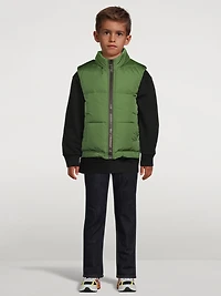 Kids Reversible Down Vest