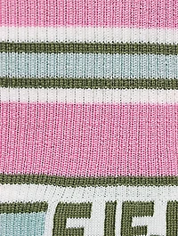 Kids Wool Sweater Striped Print