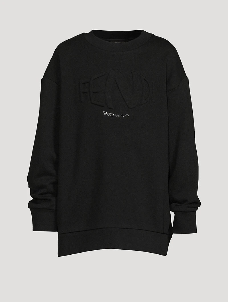 Kids Cotton Logo Sweatshirt