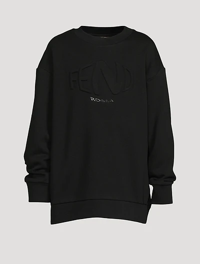 Kids Cotton Logo Sweatshirt