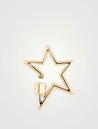 Large Starlock 14K Gold Pendant