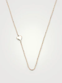 Love Letter 14K Gold Heart Necklace