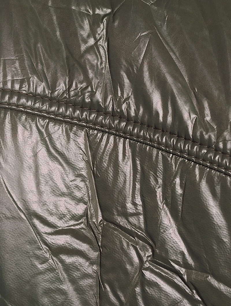 Vanverso Crinkled Bomber Jacket