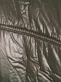 Vanverso Crinkled Bomber Jacket