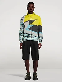 Vorn Printed Nylon Jacket